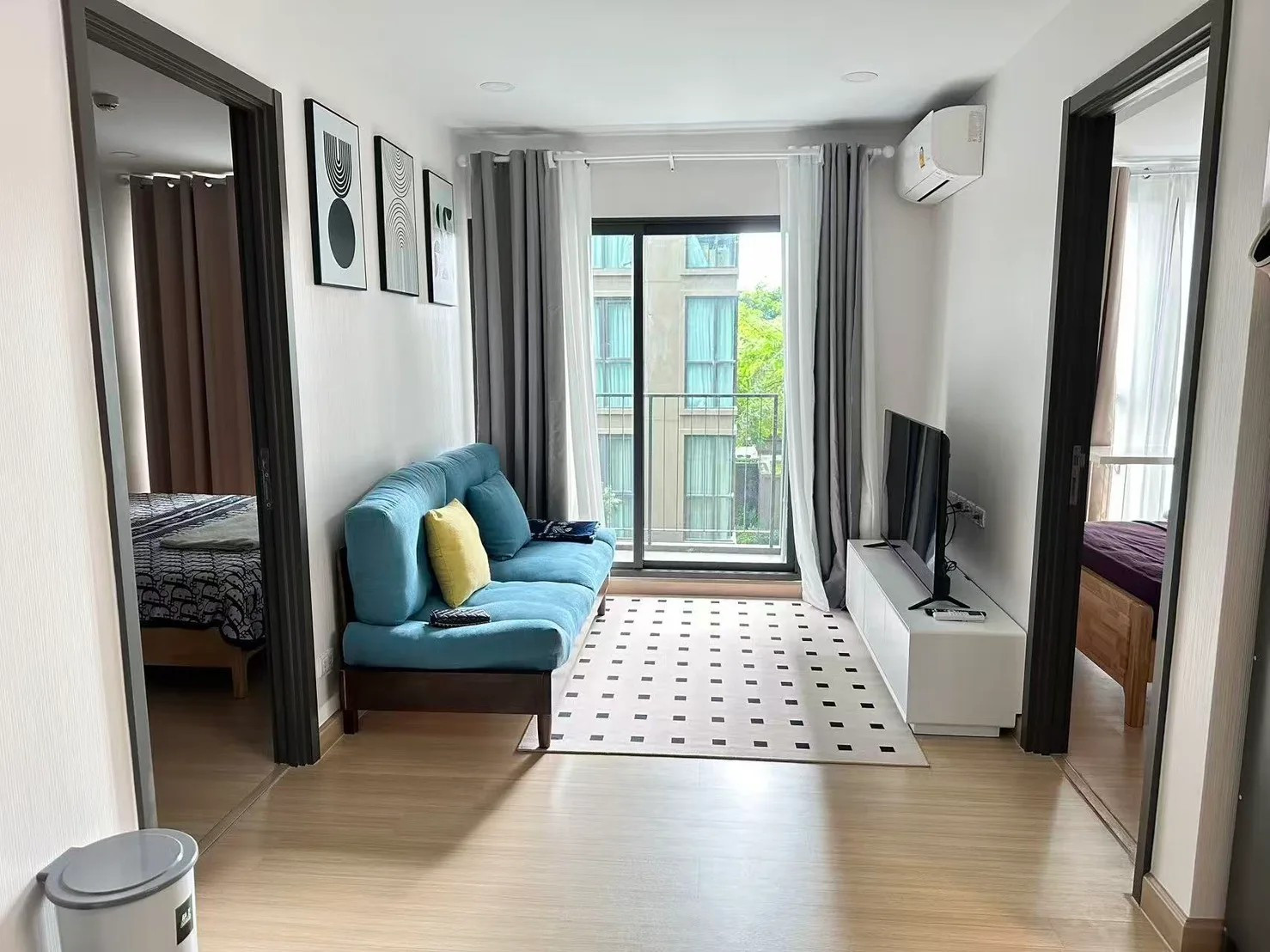 🌷🩷 Supalai Prime Rama 9  🌷🩷 2 BEDROOMS + 1 BATHROOMS | 49.5 SQ.M.  - Rental Price : 24,000 Baht/month