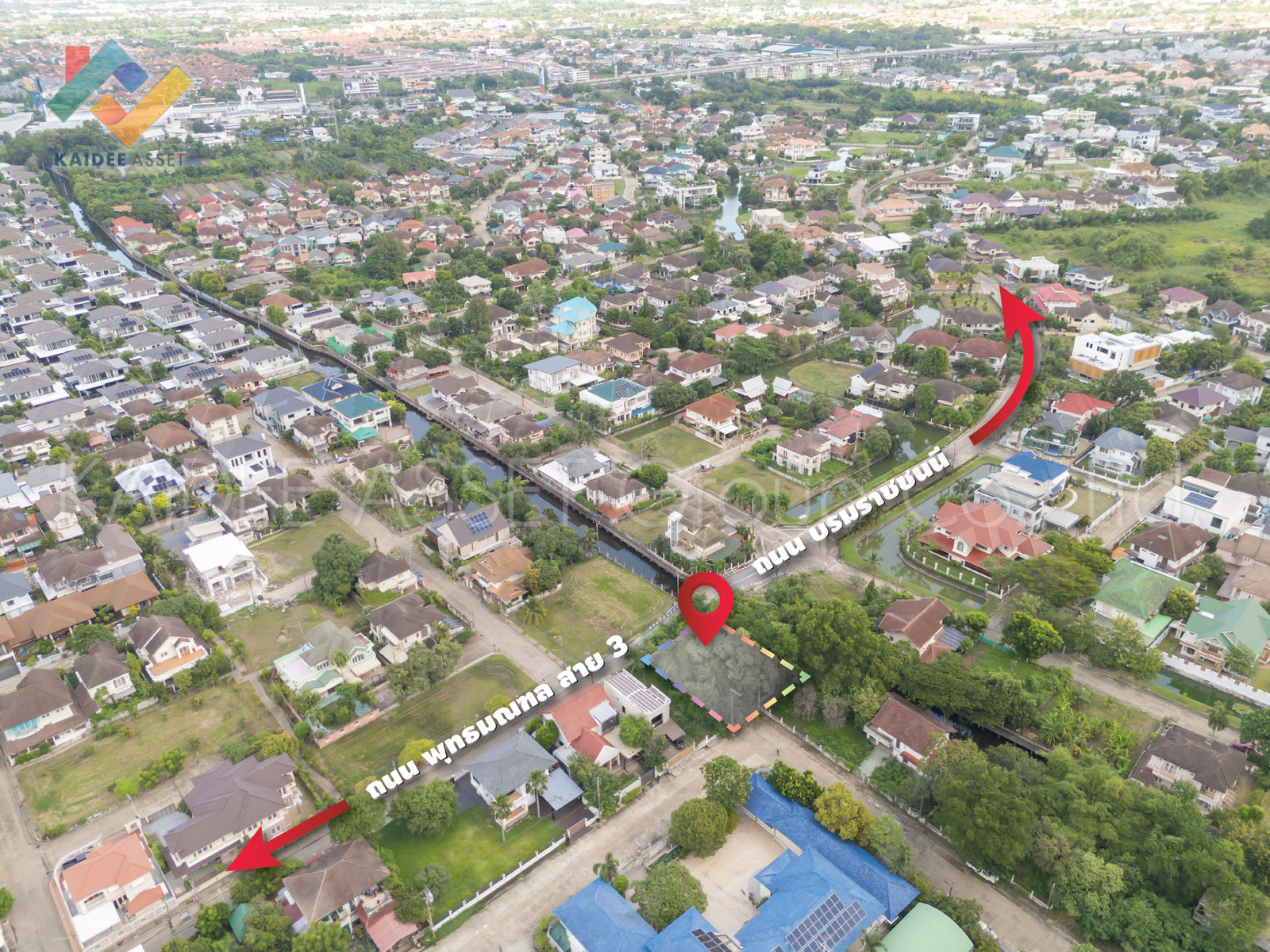 ที่ดิน หมู่บ้าน กฤษดานคร 18 พุทธมณฑลสาย 3 ขายถูกมาก – รูปที่ 2
