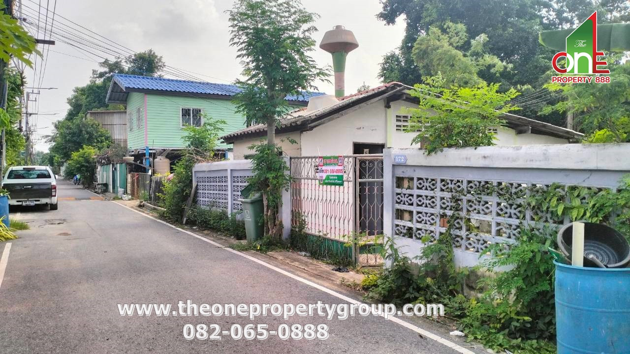 Land + building 50 square wah, Soi Rangsit Nakhon Nayok 58, Rangsit-Nakhon Nayok Road, Phahon Yothin Road, Thanyaburi, Pathum Thani.