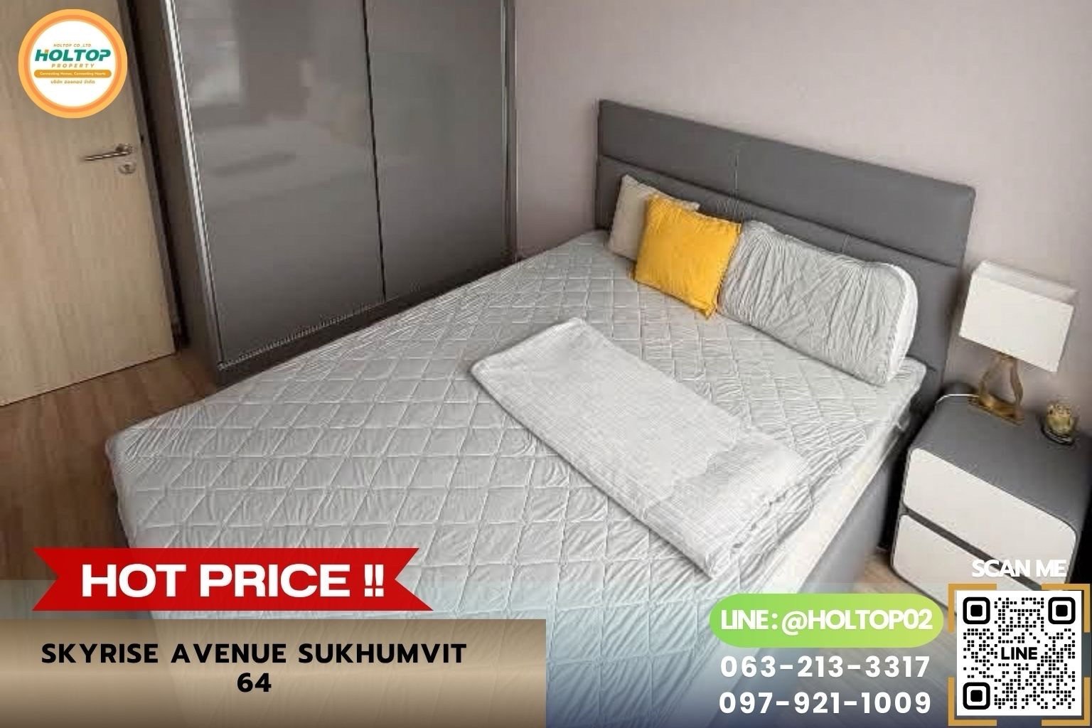 #Z6618 ให้เช่าคอนโด Skyrise Avenue Sukhumvit 64 #Z6618 ให้เช่าคอนโด Skyrise Avenue Sukhumvit 64