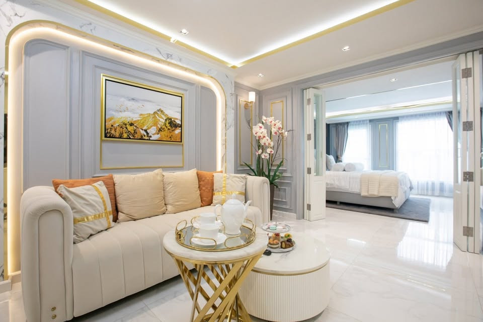 For Rent  Condo 1-Bedroom Petch 9 Tower Ratchathewi location near Siam Paragon Luxury design  Fully furnished and Ready to move in.