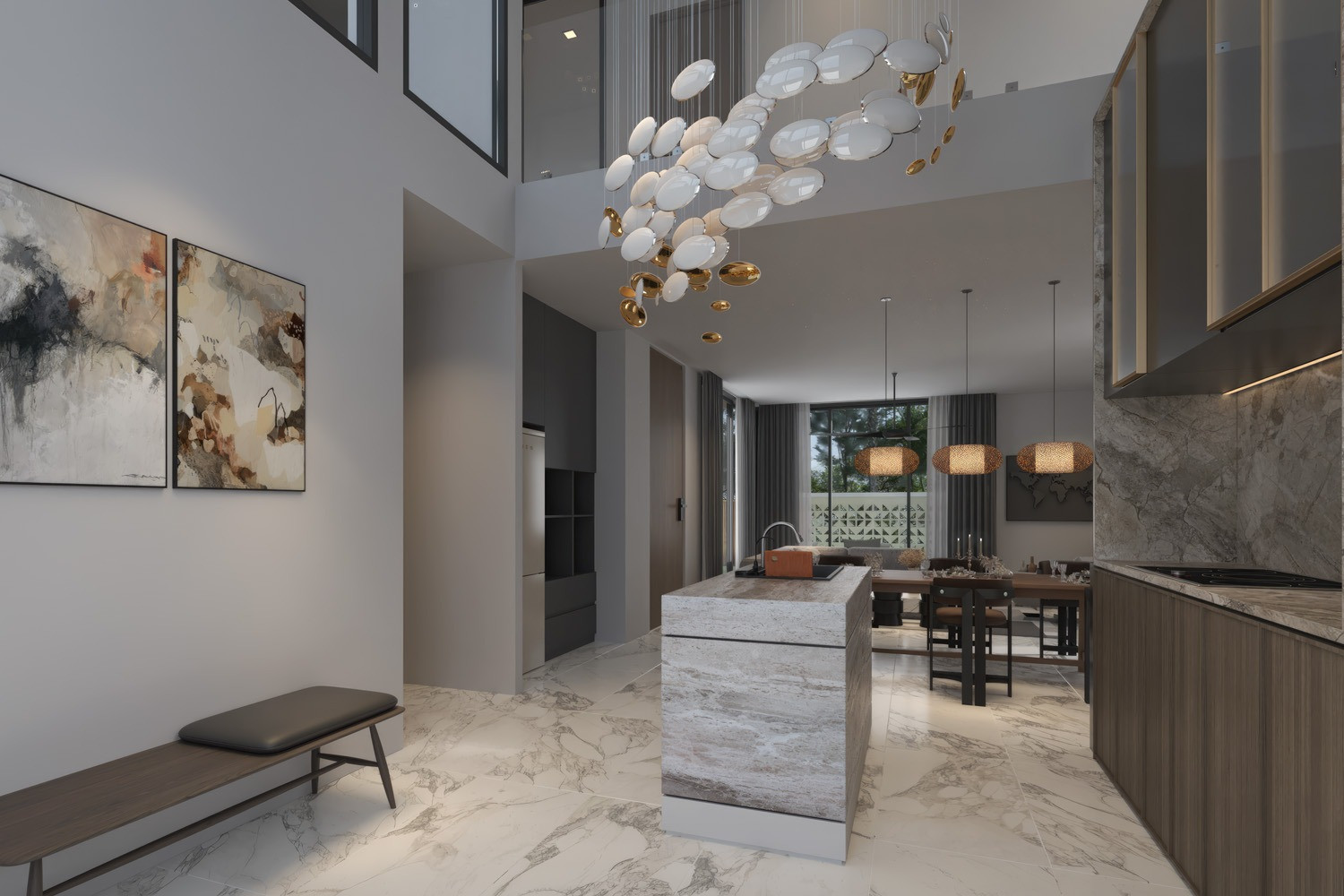 🏝️✨ พูลวิลล่าสไตล์โมเดิร์นสุดลักชูรี ทำเลดีเยี่ยม! โครงการ Naka Villas Kamala  – รูปที่ 4