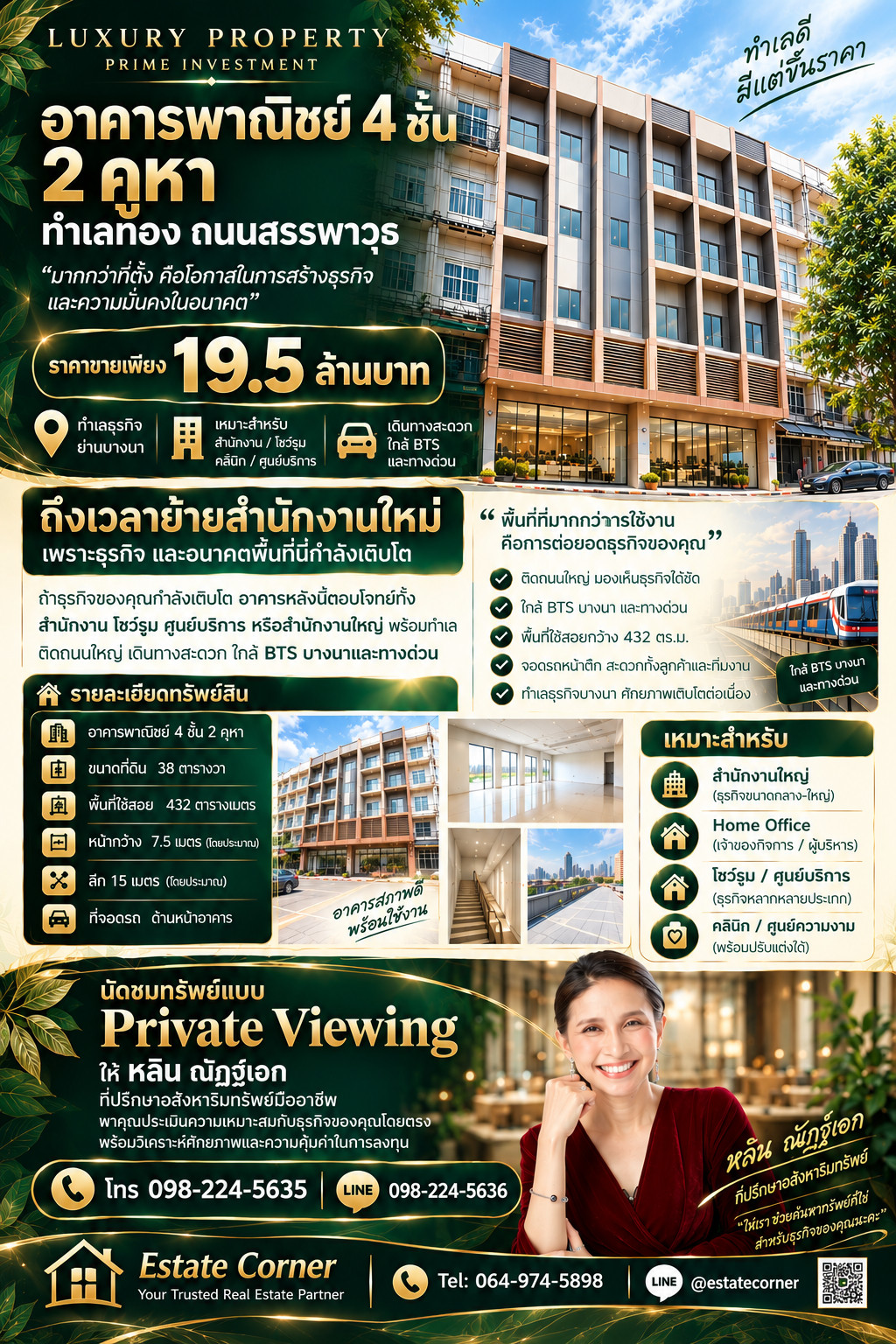 Prime location to buy today... With many opportunities to add value in the future... A PRIME ADDRESS FOR THE NEXT CHAPTER OF YOUR BUSINESS.