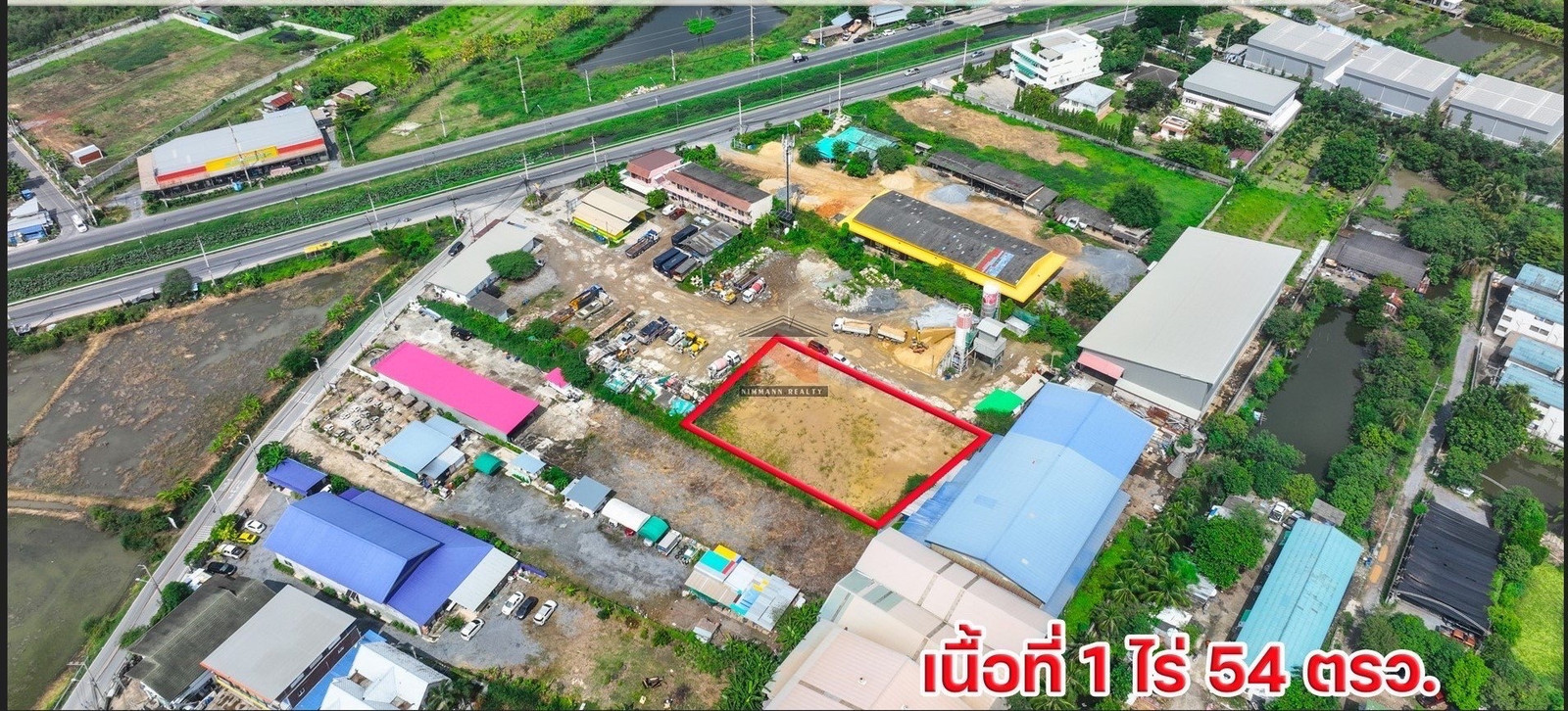 Vacant land 1 rai 54 square wah, Phutthamonthon Sai 5