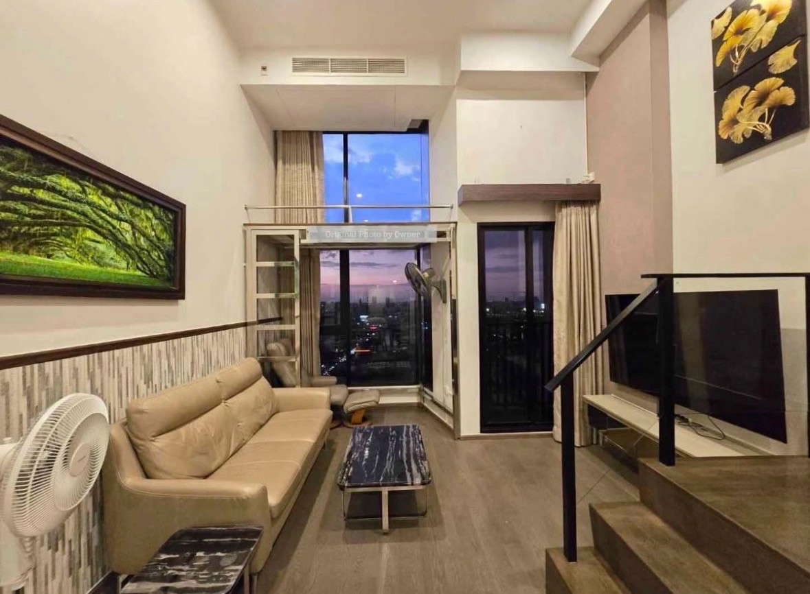 For rent Park Origin Ratchathewi Newly Renovated & Fully Furnished Duplex