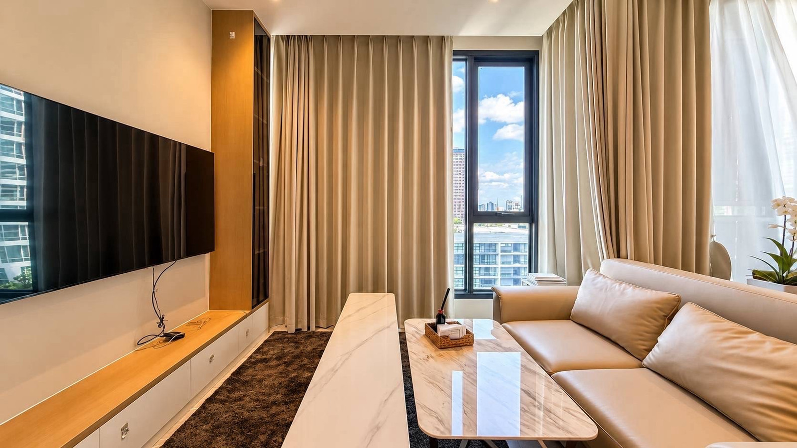 For Rent HYDE HERITAGE THONGLOR | 2BR | Rare Corner Unit | 78 SQ.M. | Unblocked View Tel.0809797878 – รูปที่ 3