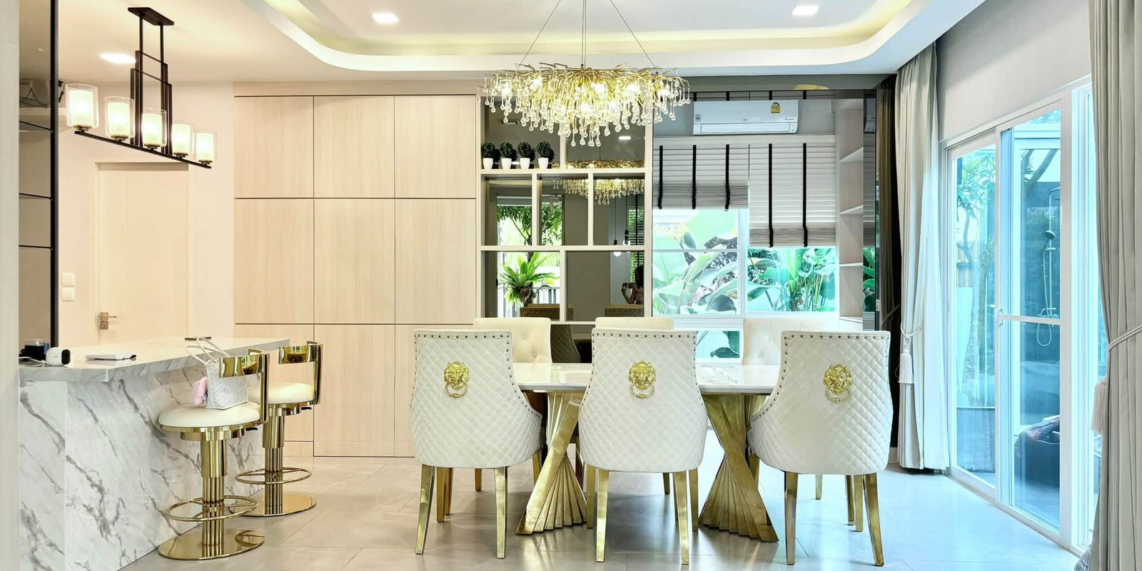 Baan Manthana Bangna-Wongwaen for rent 130,000 baht, near Mega Bangna. Fully furnished With solar cells Baan Manthana Bangna-Wongwaen for rent 130,000 baht, near Mega Bangna. Fully furnished With solar cells