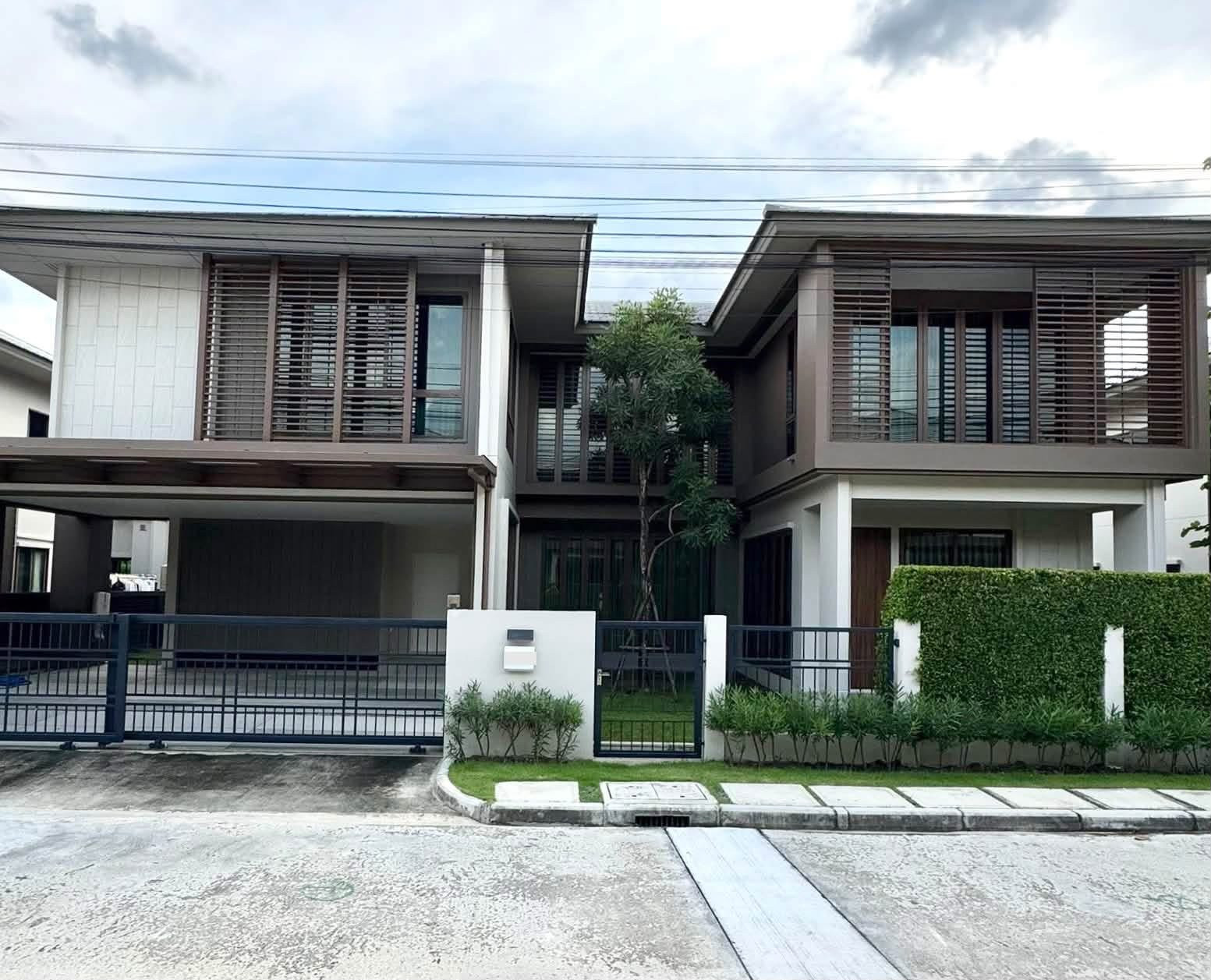 For sale/rent, detached house near Brighton and Wellington International School. New Krungthep Kreetha