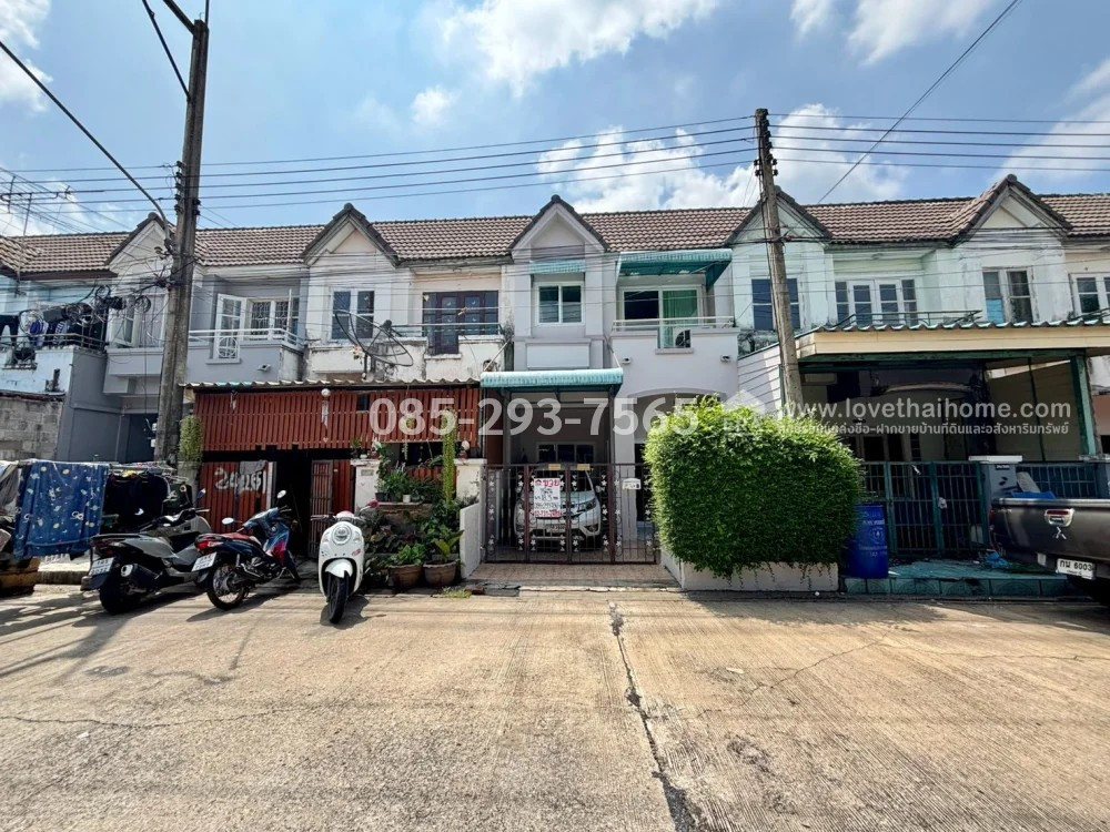 ขายทาวน์เฮ้าส์ 2 ชั้น หมู่บ้านเบญจพฤกษ์ รังสิต-คลอง 5 ถนนรังสิต-นครนายก พื้นที่ 18.3 ตารางวา บ้านพร้อมอยู่ ดูแลอย่างดี ราคาถูกมาก! ใกล้ม.เทคโนโลยีราชมงคลธัญบุรี คลอง 6 เพียง 1.3 ล้านบาทเท่านั้น! – รูปที่ 2