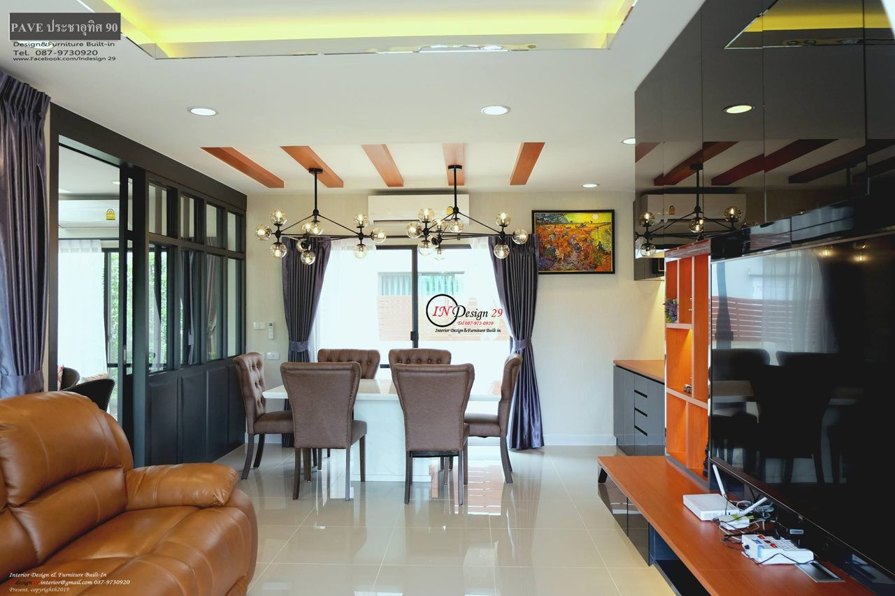 ขายบ้านเดี่ยว 5 ห้องนอน ที่ดิน 100+ ตร.ว. บิวท์อินทั้งหลัง สวนบ่อปลาคาร์ฟ เพฟ ประชาอุทิศ 90 ราคา 6.99 ล้าน