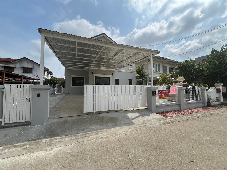 081-632-0632 2-story detached house for rent, newly built, Siwalee Village, Rangsit, Khlong 2, near Future Park Rangsit. Don Mueang Airport, residential – รูปที่ 2