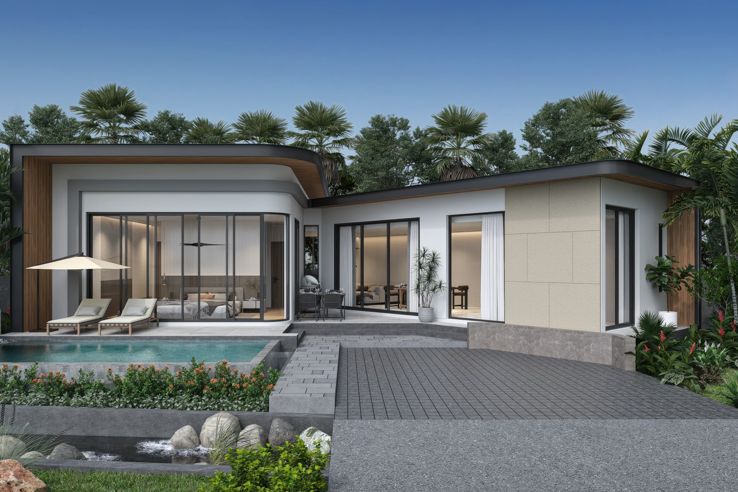 🏝️✨ พูลวิลล่าหรูดีไซน์โมเดิร์น สไตล์รีสอร์ท! โครงการ Naka Villas Kamala 
