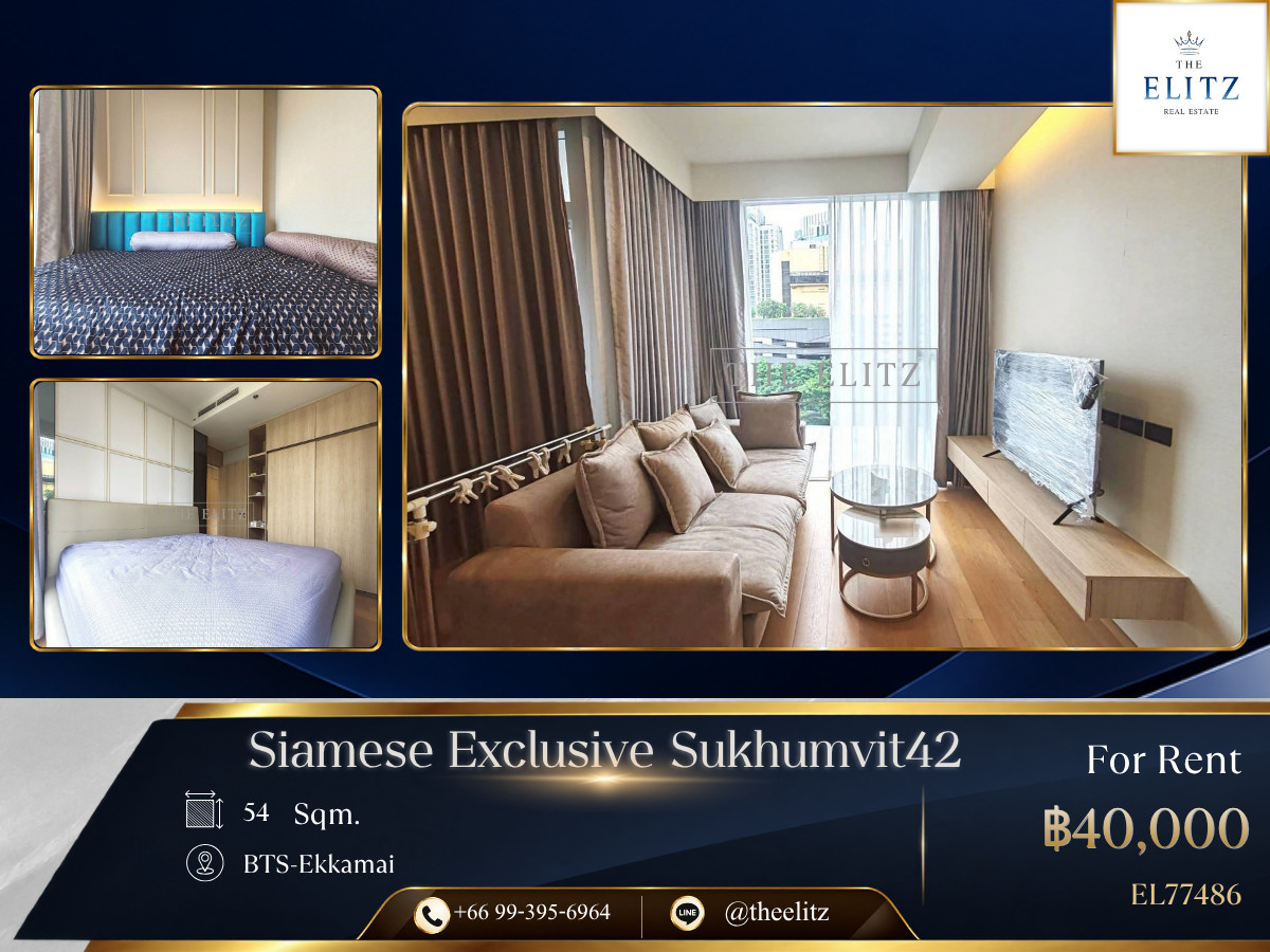 ✨ Elite Sukhumvit 42 Residence | Premium Comfort & Great Transit Links - Sophisticated Lifestyle ✨ ✨ Elite Sukhumvit 42 Residence | Premium Comfort & Great Transit Links - Sophisticated Lifestyle ✨