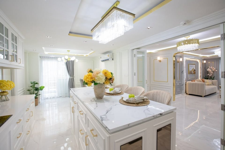 For Rent  Condo 1-Bedroom Petch 9 Tower Ratchathewi location near Siam Paragon Luxury design  Fully furnished and Ready to move in. – รูปที่ 2