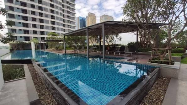  2 Large Room City View Fully furnished Good Location New Condo Next to Saint John's University,MRT Phahon Yothin @  The Saint Residences  – รูปที่ 4