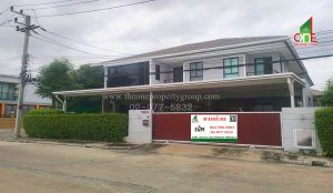 2-storey detached house, 59.6 square wah, corner house, Pruksa Village 32 Delight Don Mueang-Local Road, Kamphaeng Phet 6 Road, Vibhavadi-Pathum Thani Road.    Mueang Pathum Thani, Pathum Thani