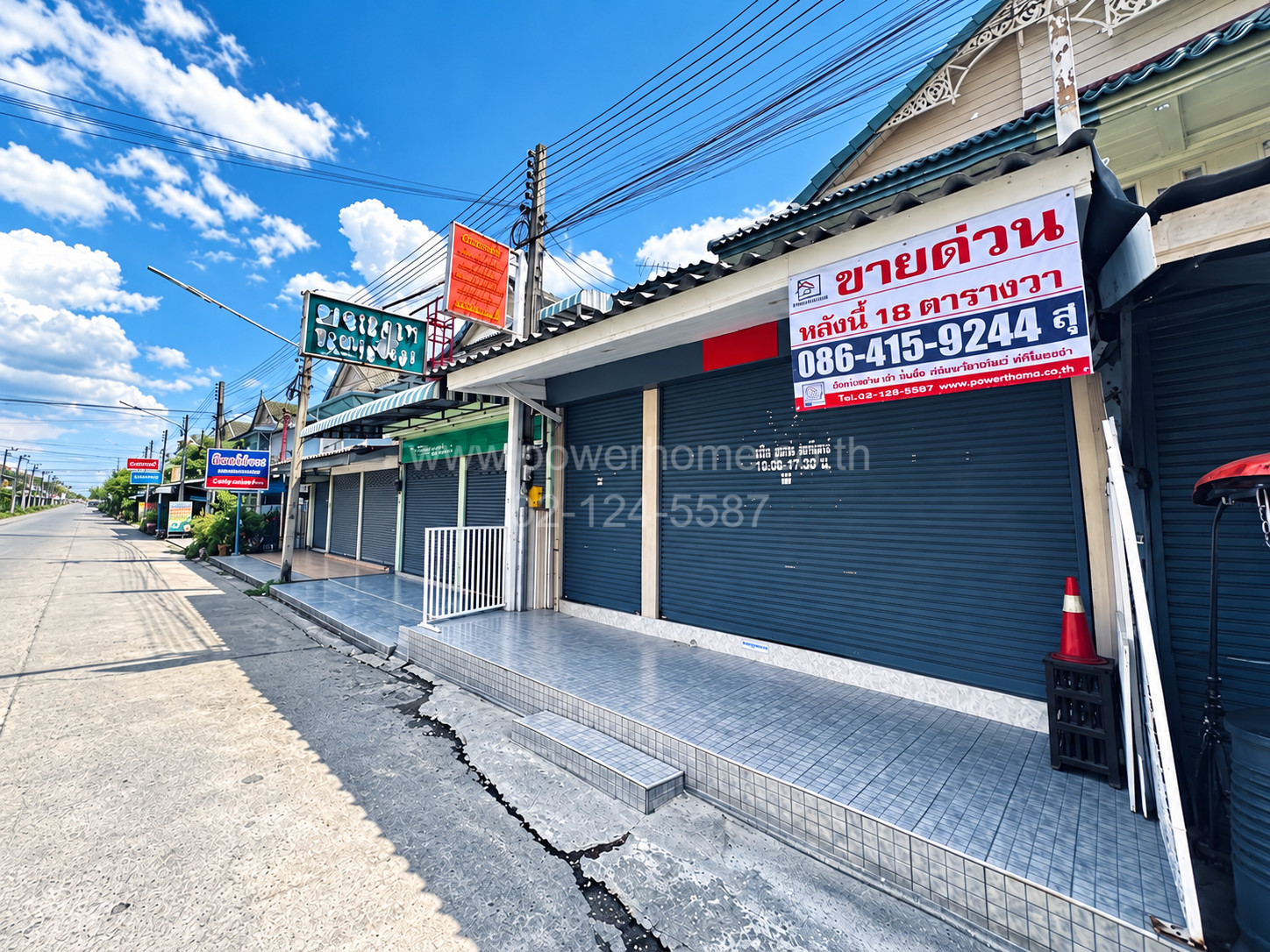 2-story townhouse, Pruksa Village 12/1 Rangsit-Khlong Sam, good location near Charoen Phon Market. – รูปที่ 2
