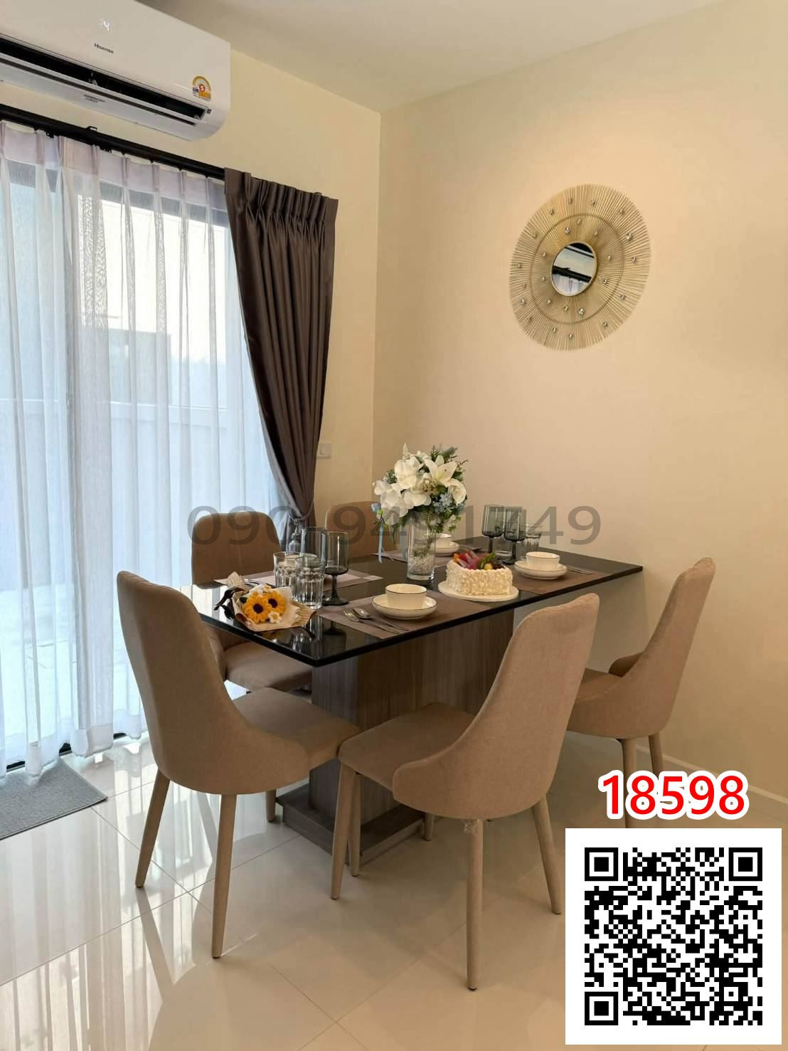 3-story townhome for rent, Eigen Rama 9 project, Eigen Rama 9, near the city, near the expressway. – รูปที่ 4