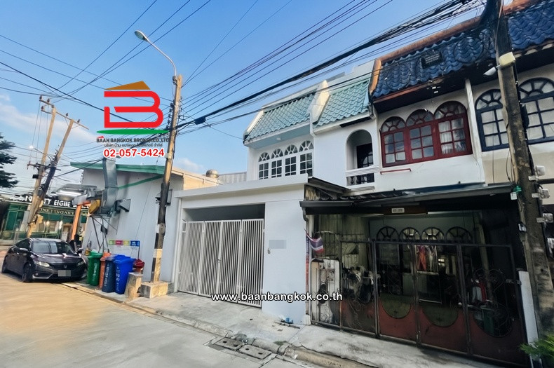 ทาวน์เฮาส์ 2 ชั้น (หลังริม) เนื้อ 25 ตร.ว. หมู่บ้านศิริชัย ซอยรามอินทรา 14 แยก 22 (ซอยมัยลาภ) ถนนรามอินทรา แขวงท่าแร้ง เขตบางเขน – รูปที่ 2