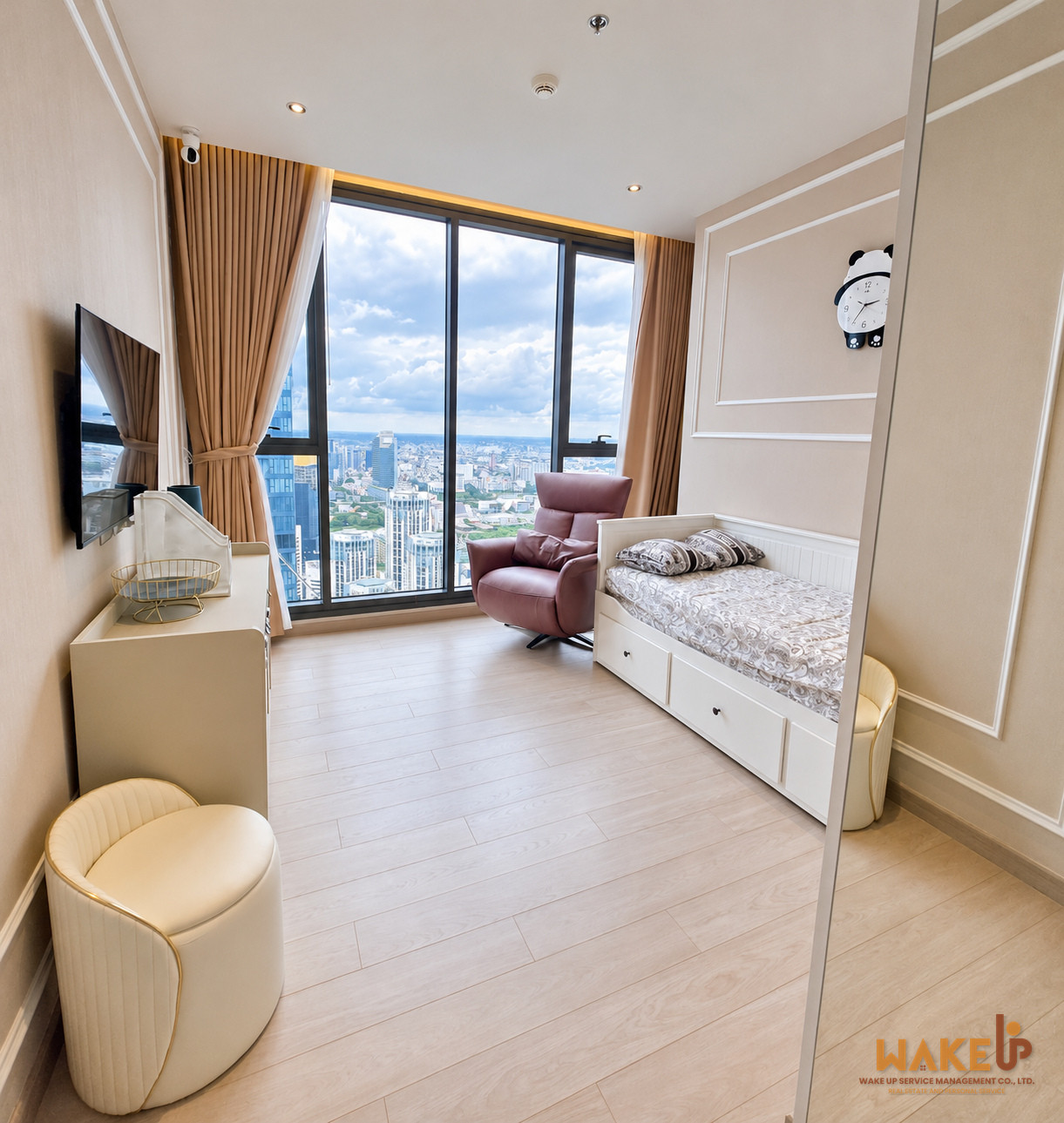 ONE9FIVE Rama 9 | 3BR 109sqm | High Floor 56F – รูปที่ 3