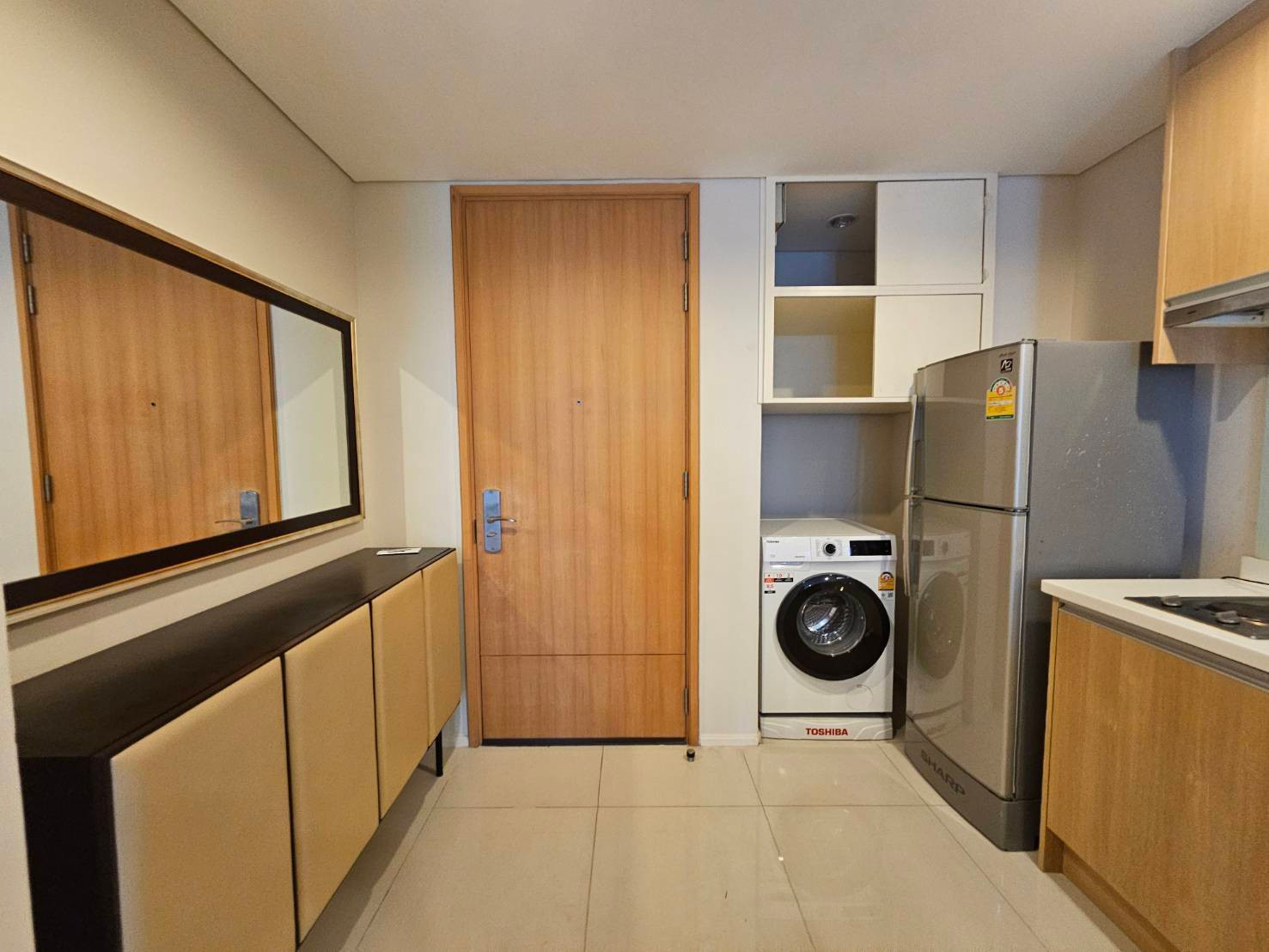 📌 ห้องใหญ่ 47 ตร.ม. 🍑🐰🪴 Villa Asoke  ✨ใกล้ MRT เพชรบุรี และ มศว  – รูปที่ 3
