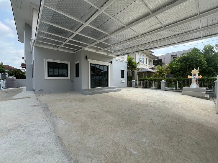 081-632-0632 2-story detached house for rent, newly built, Siwalee Village, Rangsit, Khlong 2, near Future Park Rangsit. Don Mueang Airport, residential – รูปที่ 4