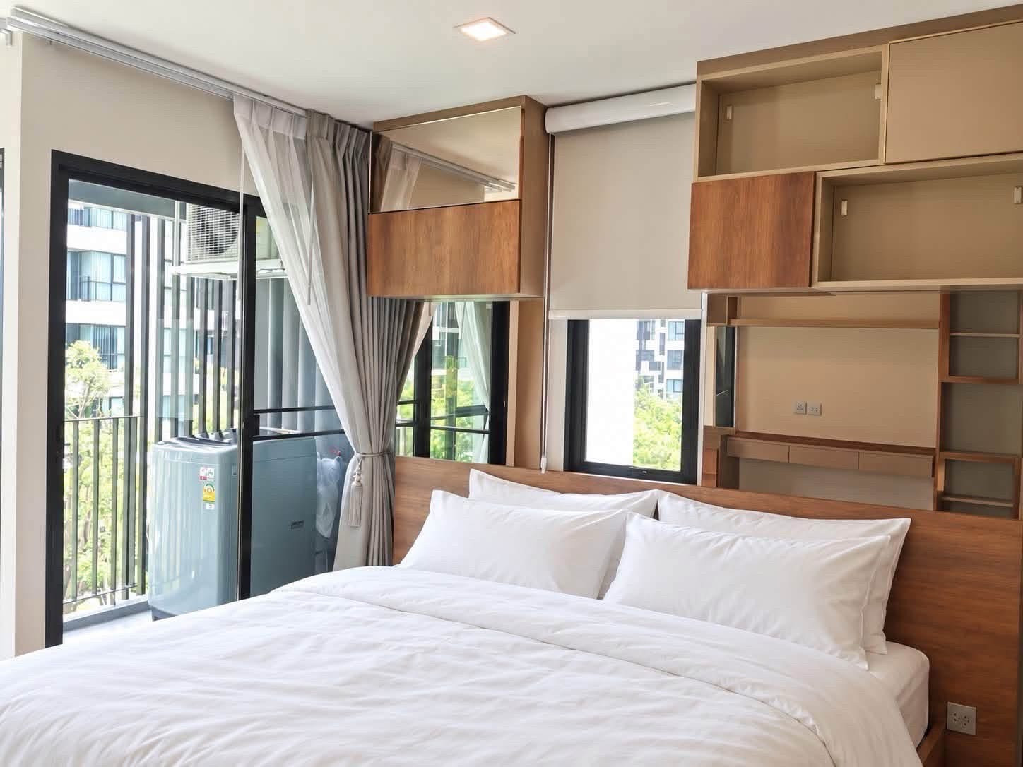 ให้เช่า Kave Town Shift ห้องมุม 29 ตร.ม. ชั้น 4 วิวสระ ใกล้ ม.กรุงเทพ รังสิต  – รูปที่ 3