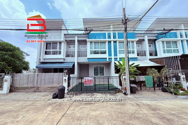 Townhome, Rasa Grand Ville Village (Phahonyothin 73), area 19.5 sq m., near Save One Go Market. Vibhavadi-Rangsit Road, Si Kan Subdistrict, Don Mueang District