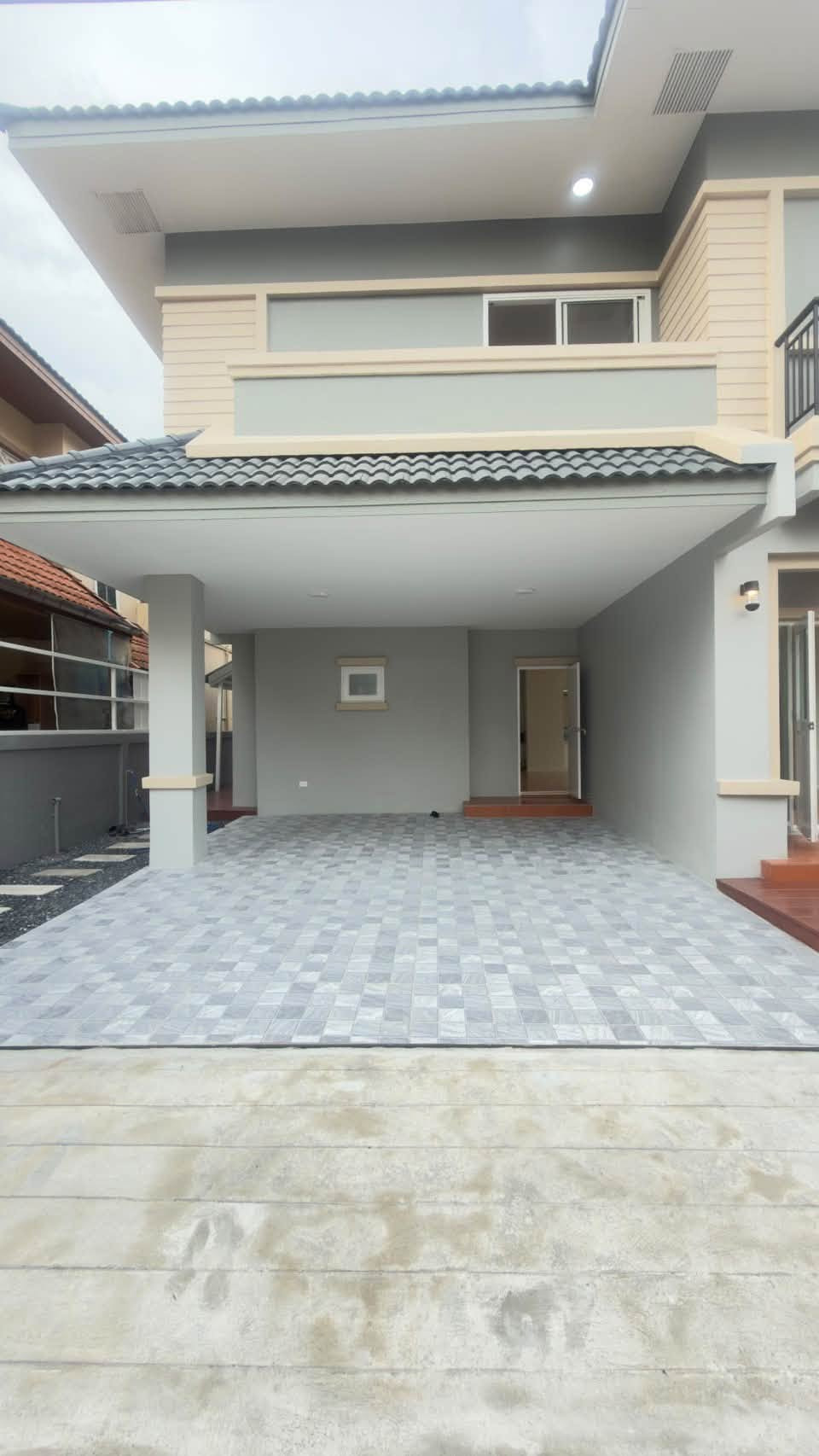 Cheap sale, 2-story detached house, 52 wa, Private Village, Ramintra, Panya Inthra Road, house has 3 bedrooms, 3 bathrooms. – รูปที่ 4