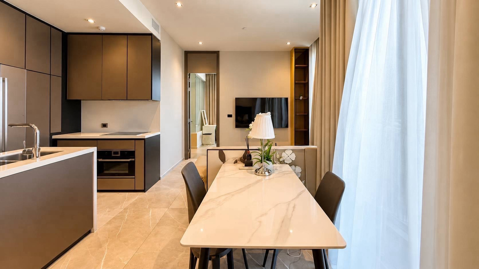 For Rent HYDE HERITAGE THONGLOR | 2BR | Rare Corner Unit | 78 SQ.M. | Unblocked View Tel.0809797878 – รูปที่ 4