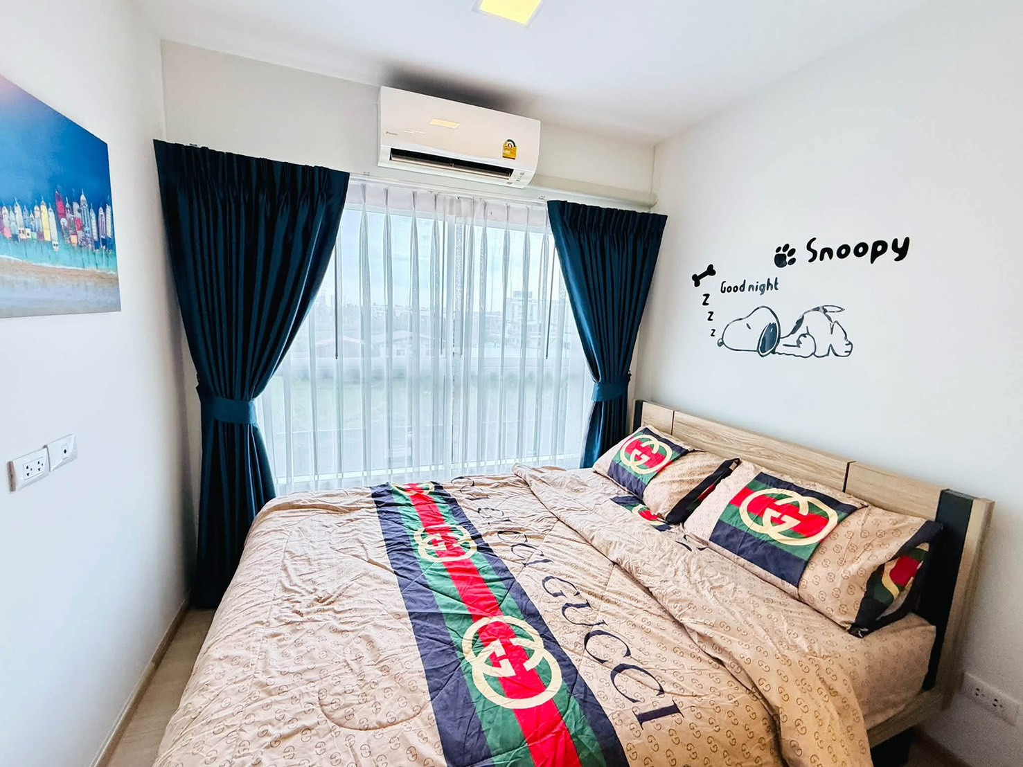 🏡 For rent 𝗣𝗟𝗨𝗠 𝗖𝗢𝗡𝗗𝗢 𝗥𝗔𝗡𝗚𝗦𝗜𝗧 𝗙𝗥𝗘𝗦𝗛 | Building A, 4th floor | Outside view 🌿 | Fully furnished | Near 7-Eleven ✨