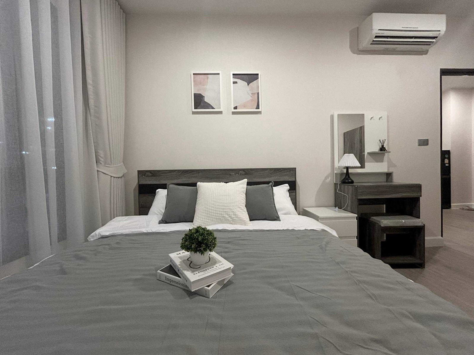 **For rent The Sky Sukhumvit | Condo near BTS Udomsuk | Beautiful room, ready to move in, Sukhumvit location**