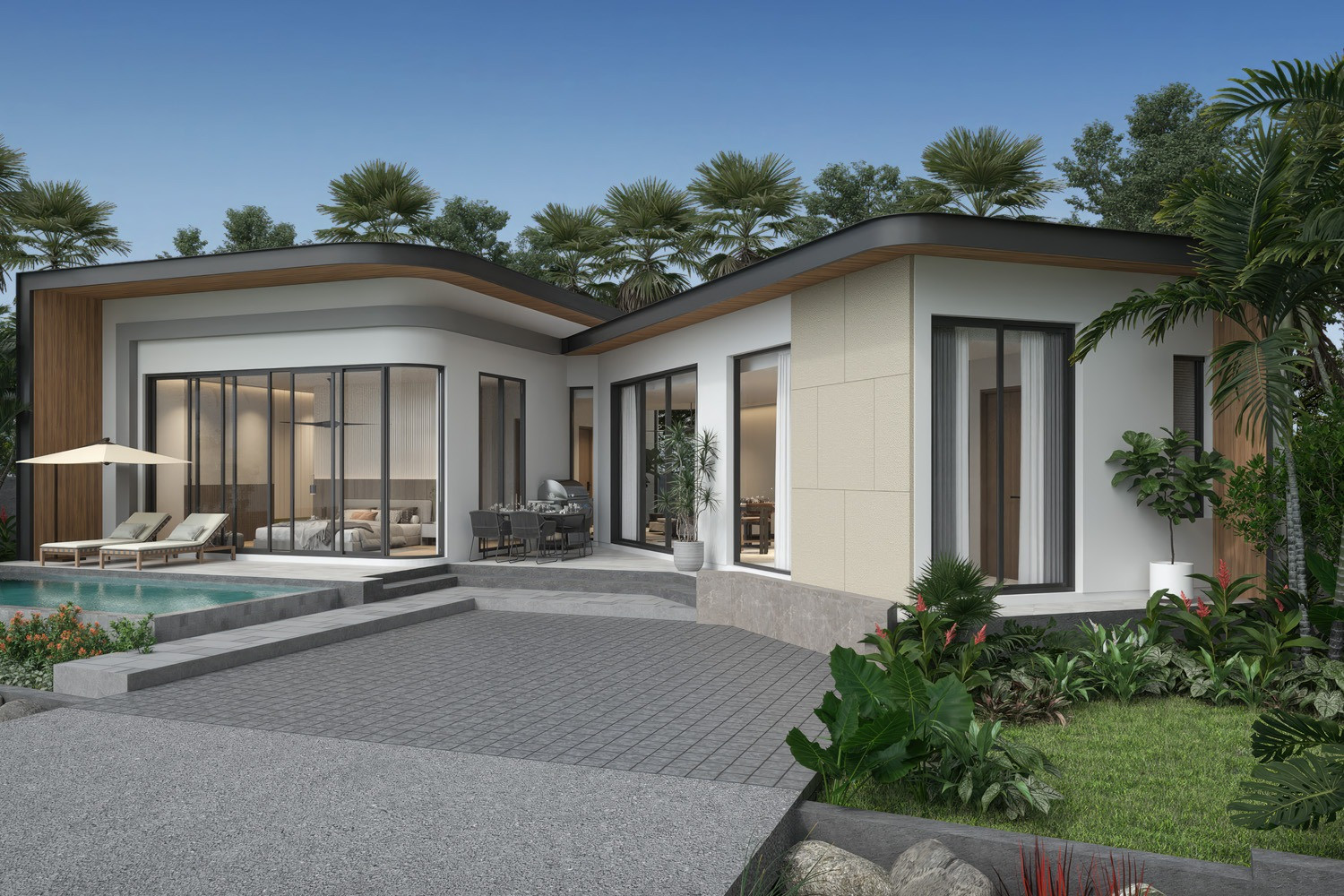 🏝️✨ พูลวิลล่าหรูดีไซน์โมเดิร์น สไตล์รีสอร์ท! โครงการ Naka Villas Kamala  – รูปที่ 2