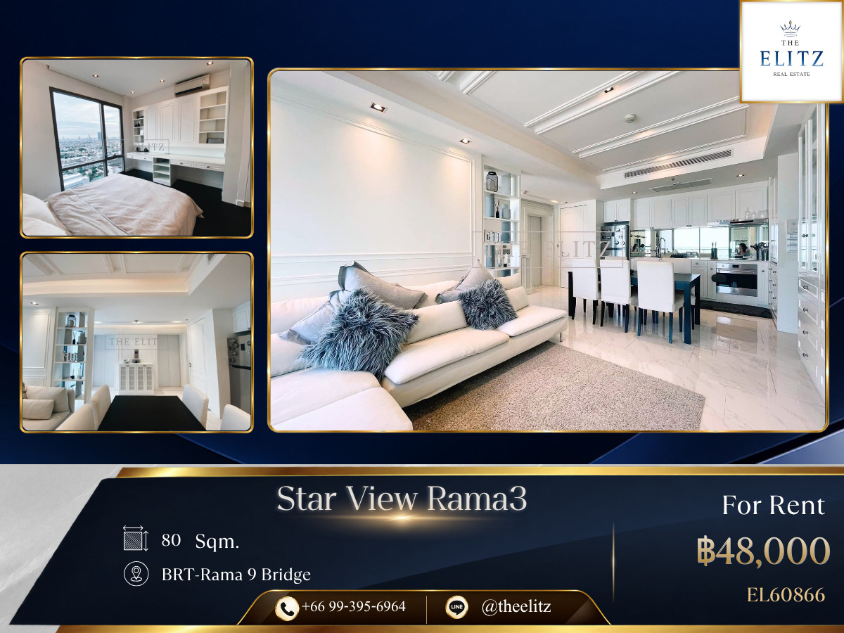 ✨ Elite Chao Phraya Waterfront & Private Elevator  | Panoramic Views & Vibrant Lifestyle - Luxurious Rental Living ✨