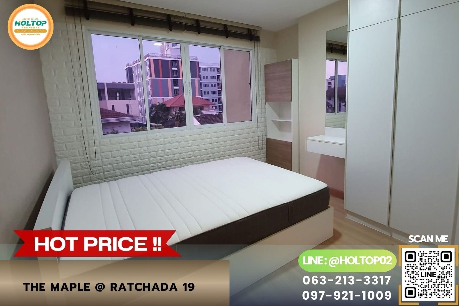 #Z6597 Condo for rent The Maple @ Ratchada 19 #Z6597 Condo for rent The Maple @ Ratchada 19