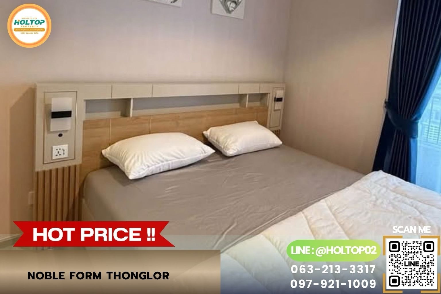 #Z6629 ให้เช่าคอนโด Noble Form Thonglor