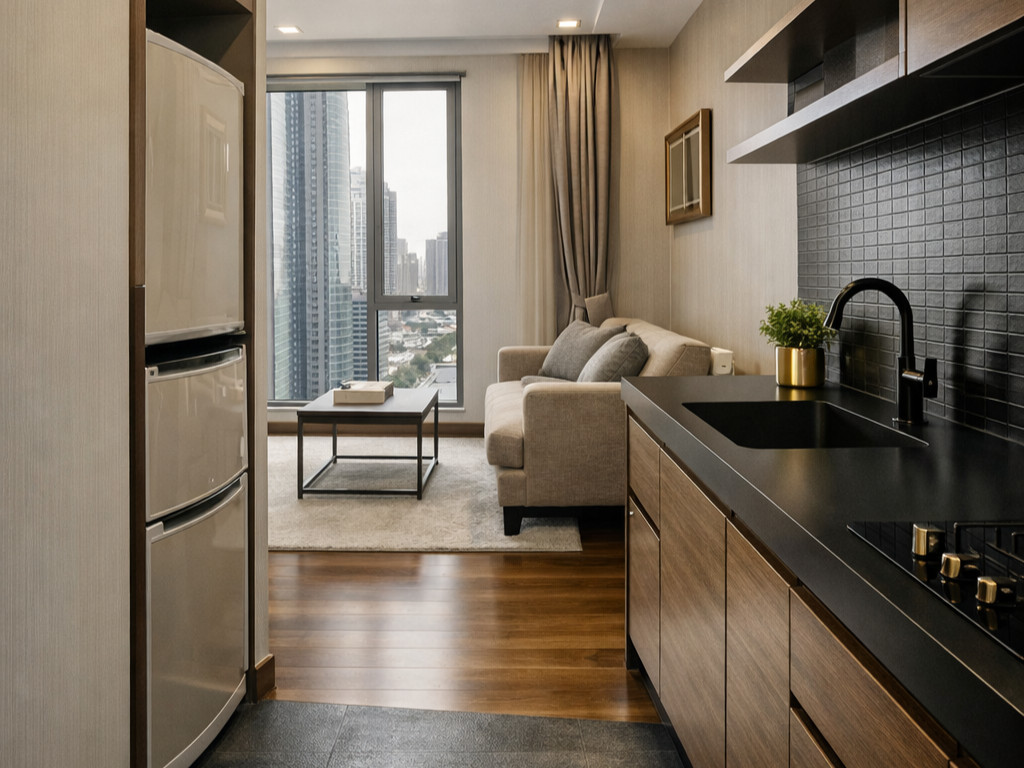 **ขาย Ashton Morph 38 | 1BR + Private Office | Scenic Sky Room วิวเมือง 180° | ชั้น 22 | ใกล้ BTS ทองหล่อ 350 ม. | 53.53 ตร.ม. | 9.9 ลบ.**  – รูปที่ 4