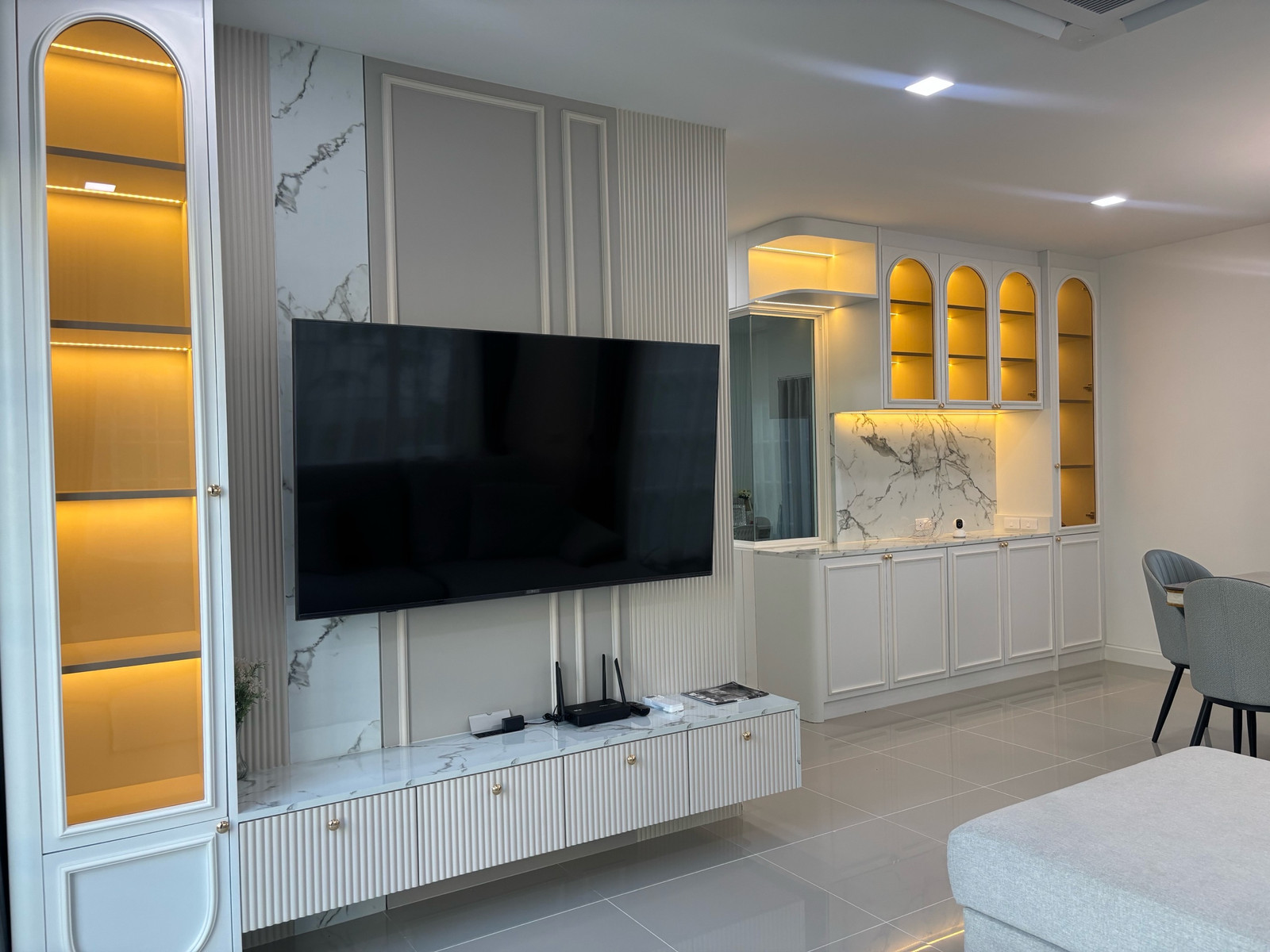 Detached house at Golden Neo Sukhumvit-LaSalle Newly decorated house ready to move in