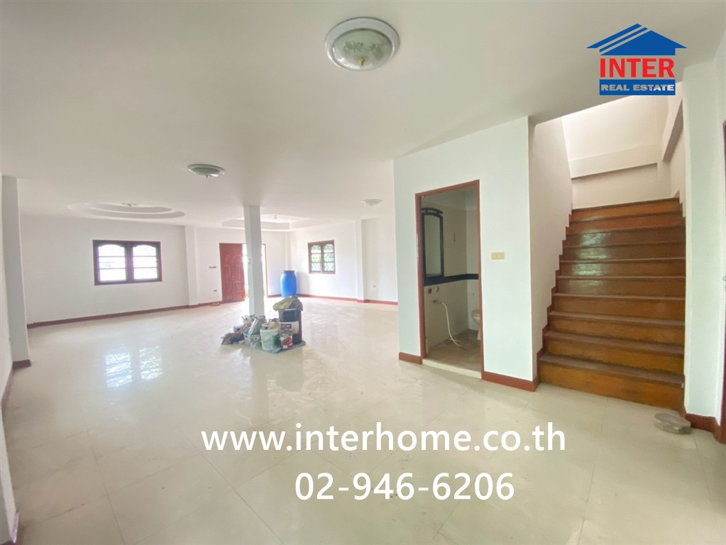 2-story detached house, 61.2 sq m. Detached house near Rajamangala University of Technology Thanyaburi. Rangsit-Nakhon Nayok Road Thanyaburi-Wang Noi Road, Khlong Luang, Pathum Thani – รูปที่ 4