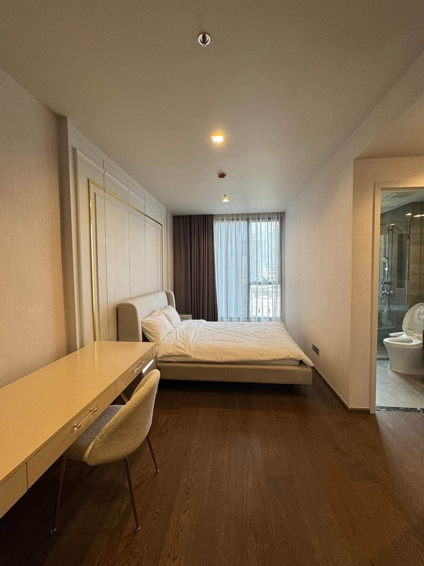 ให้เช่าคอนโด  1 ห้องนอน IDEO Q Sukhumvit 36 วิวสวนและวิวเมือง  ใกล้ BTS ทองหล่อ พร้อมเฟอร์นิเจอร์ พร้อมเข้าอยู่ – รูปที่ 4