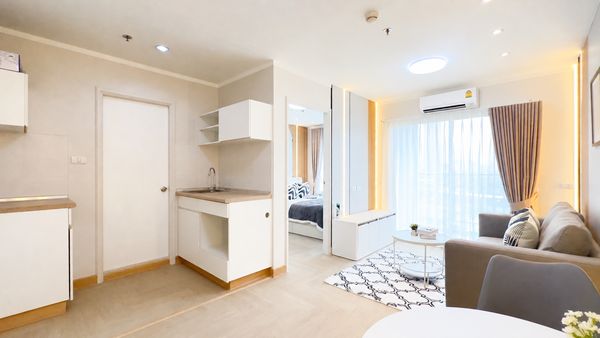 🔥Unit hard to find 🔴 Corner room, open view in the heart of Rama 9. Near Central and SWU.🛒🎀