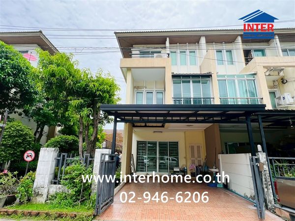 ทาวน์โฮม 3 ชั้น 32.4 ตร.ว. หมู่บ้านวิสต้าปาร์ค แจ้งวัฒนะ ถนนเลี่ยงเมืองปากเกร็ด ถนนแจ้งวัฒนะ ปากเกร็ด นนทบุรี 