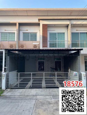2-story townhome for rent, Habitown Watcharapol Village, Habitown Watcharapol