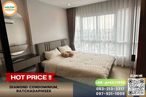 #Z6615 ให้เช่าคอนโด Diamond Condominium, Ratchadaphisek
