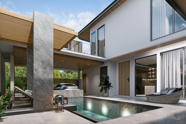 🏝️✨ พูลวิลล่าสไตล์โมเดิร์นสุดลักชูรี ทำเลดีเยี่ยม! โครงการ Naka Villas Kamala 