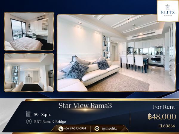 ✨ Elite Chao Phraya Waterfront & Private Elevator  | Panoramic Views & Vibrant Lifestyle - Luxurious Rental Living ✨