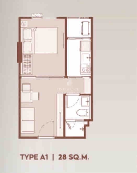 ✨Flash Deal ✨Life Ratchada - Rama 9 ( 1Bed 1Bath 28SQM.) พร้อมอยู่ ! เพียง 2,990,000 บาท Tel.0981315848 @propmatch 