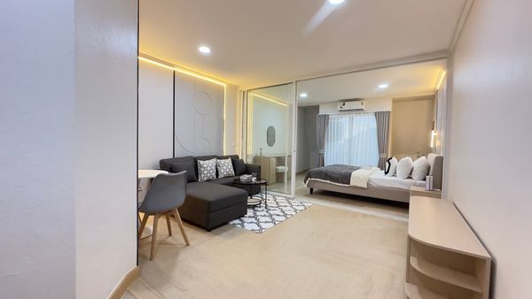🌿 Free furniture 🌿 Want a big room But the price is light on the pocket. Must be this room! 🏡 Bodin Sweet Home Condo An area as wide as 36 sq m., airy and comfortable, not cramped ✨✨