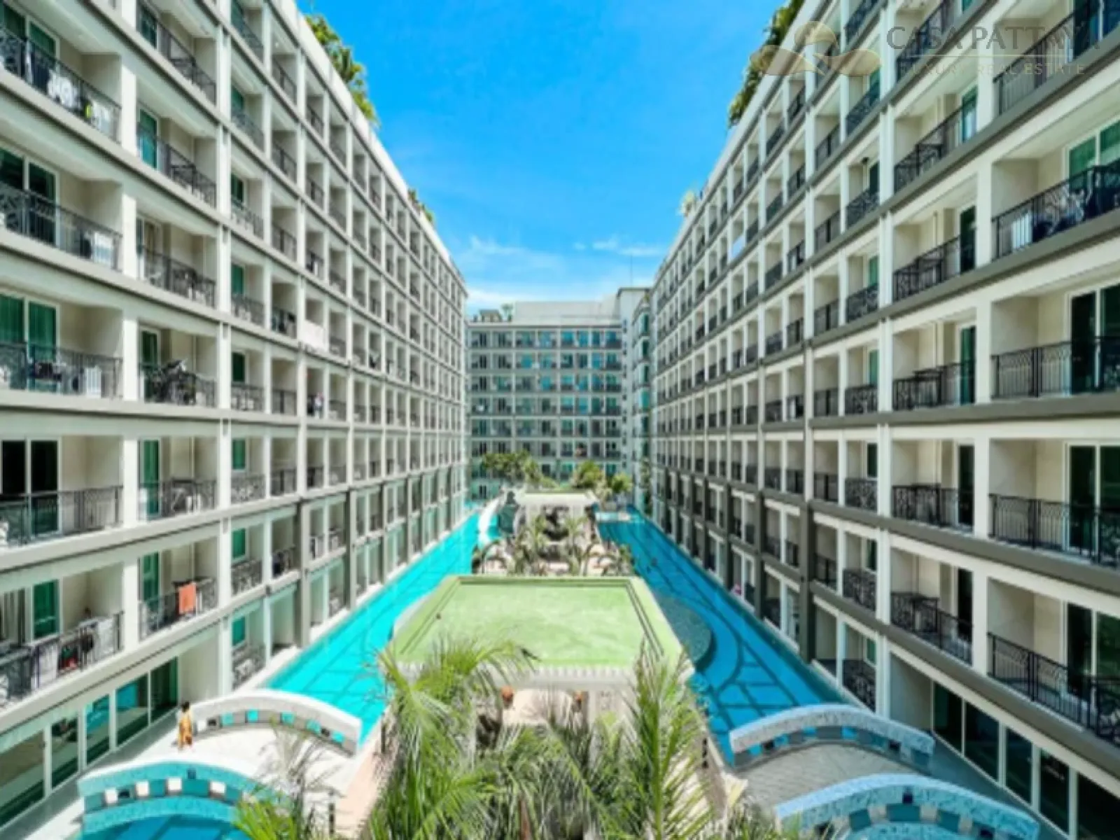 Water Park Style Condo for Sale: Dusit Grand Park 2 - with Private Garden