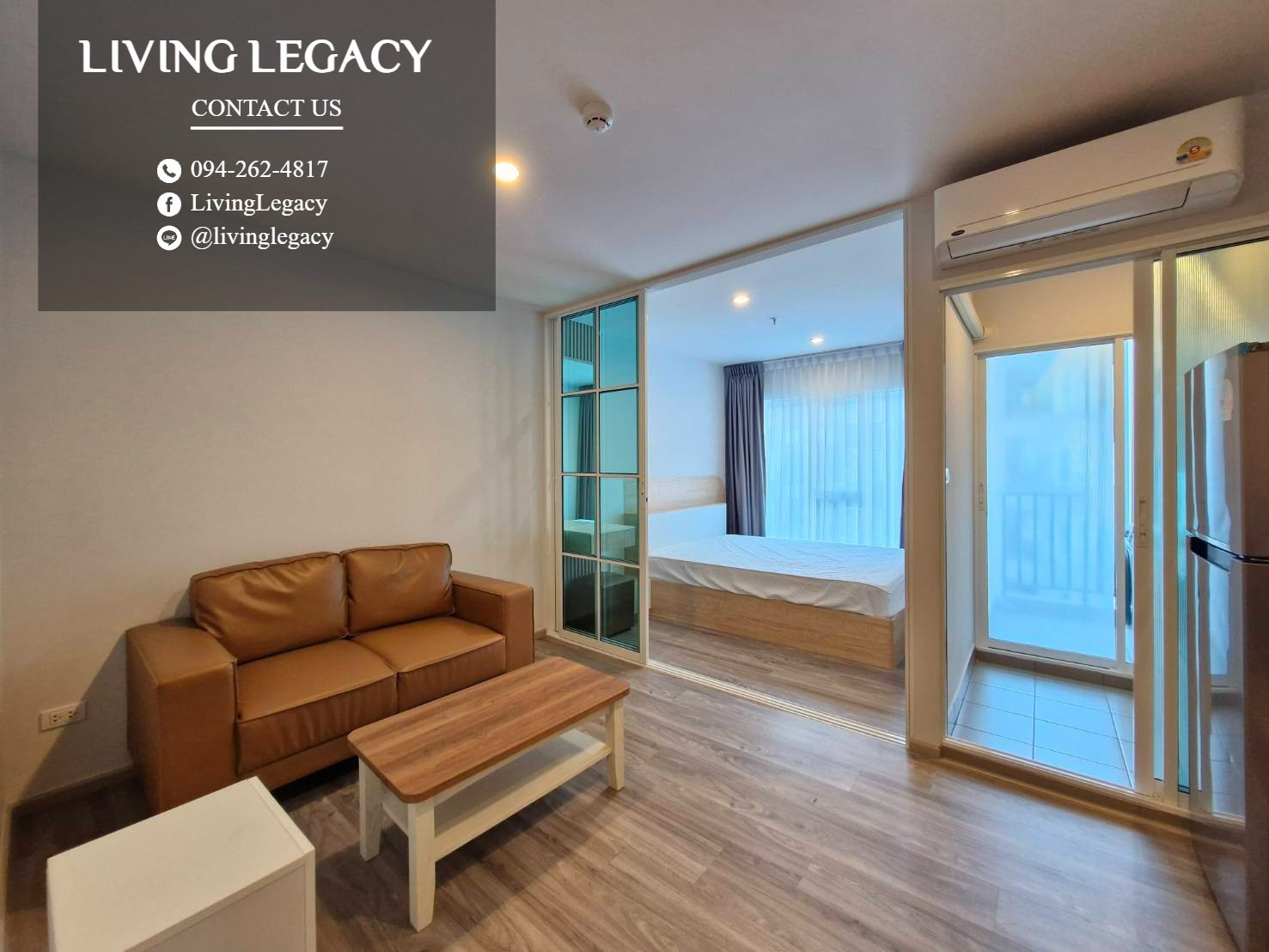 TMOKT1 เช่าด่วน คอนโด Regent Home Bangna 28 ตร.ม. | ชั้น 29 ตึก A | 1 นอน 1 น้ำ พร้อมเฟอร์ฯ 10,500 บาท/เดือน LINE: @livinglegacy – รูปที่ 3
